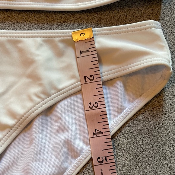 Shein White Strapless Bikini Set Size Medium - Picture 12 of 12